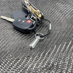 CountyComm - Tritium Ember Glow Fob With Glass Breaker - Official NRC License Approved NO: NR-0210-D-101-E