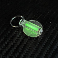 CountyComm - Tritium Ember Glow Fob With Glass Breaker - Official NRC License Approved NO: NR-0210-D-101-E