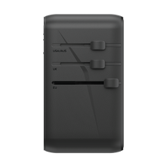 1-World Universal 4-Port Travel GaN Charger 140W + USB-C Cable