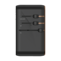 1-World 4-Port GaN Travel Charger 170W + USB-C Cable