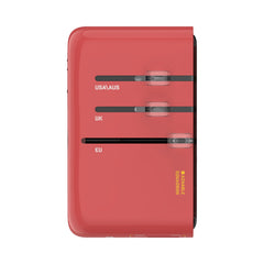 1-World+ Flow 4-Port Travel Charger With Built-In USB-C Cable 35W Gundam