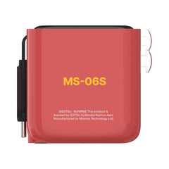 1-World+ Flow 4-Port Travel Charger With Built-In USB-C Cable 35W Gundam