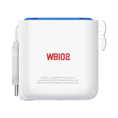 1-World+ Flow 4-Port Travel Charger With Built-In USB-C Cable 35W Gundam