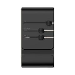 1-World² 205W 7-Port Dual AC Travel Adapter