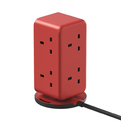 1-Charge Work Flow 6-Outlet GaN Power Tower 35W with USB Ports
