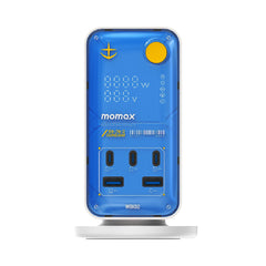 1-Charge Work Flow 6-Outlet GaN Power Tower 35W with USB Ports