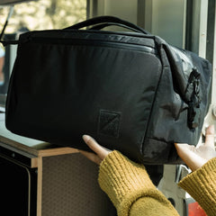 Transit Duffel 35L TD35 - X-Pac Black + Coyote Brown
