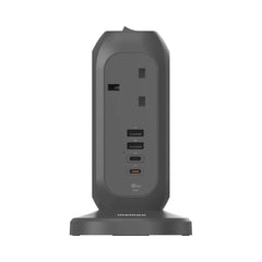 1-Plug 7-Outlet Power Strip With USB (PD 35W)
