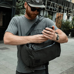CIVIC Travel Bag 26L CTB26 - ULTRA Black Magic + White