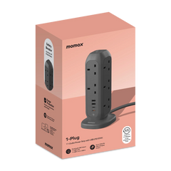 1-Plug 11-Outlet Power Strip With USB (PD 35W)