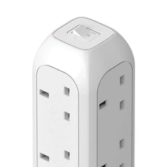 1-Plug 11-Outlet Power Strip With USB (PD 35W)