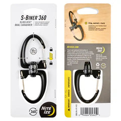 S-Biner® 360 SlideLock® Dual Carabiner