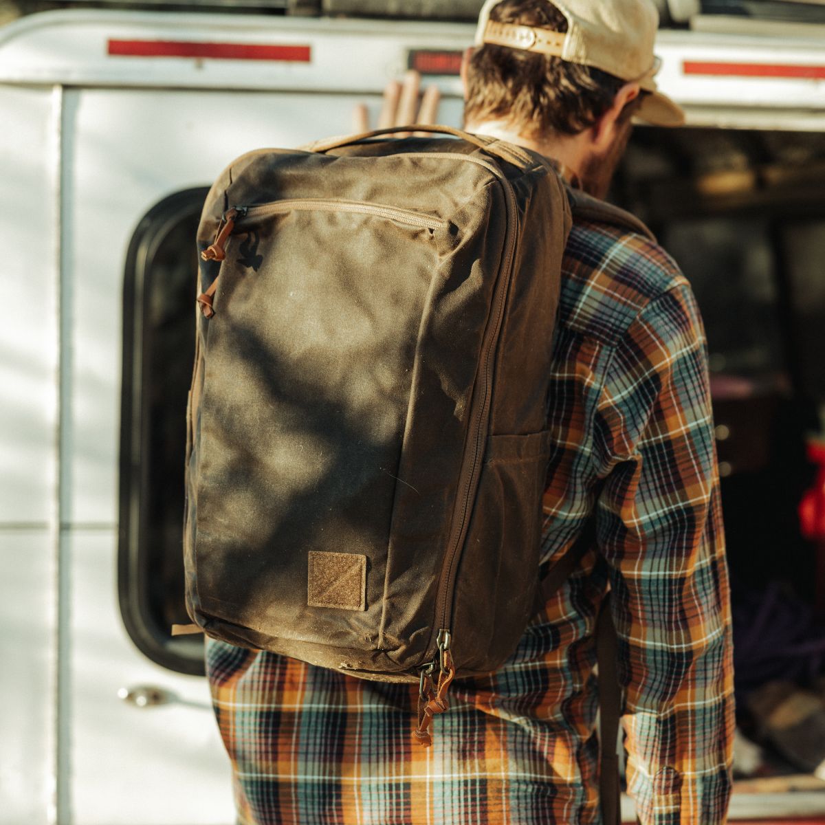 CIVIC Travel Bag 26L CTB26 - Waxed Canvas