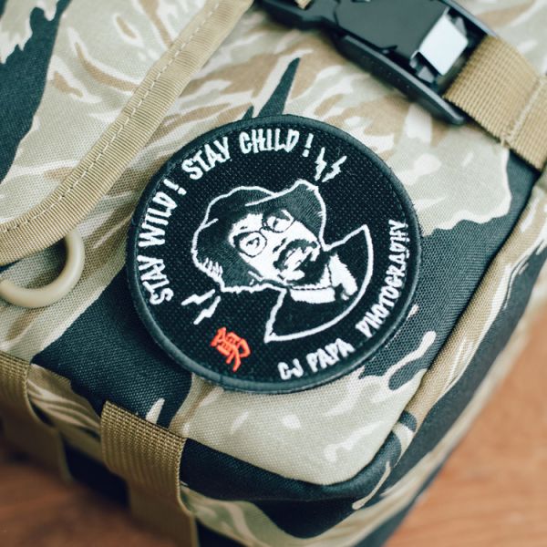 "Embracing the wild, brave and fearless" Patch