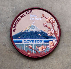 2024 Mount Fuji summit commemorative Patch set