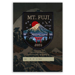 2025 年富士山登頂紀念補丁套裝
