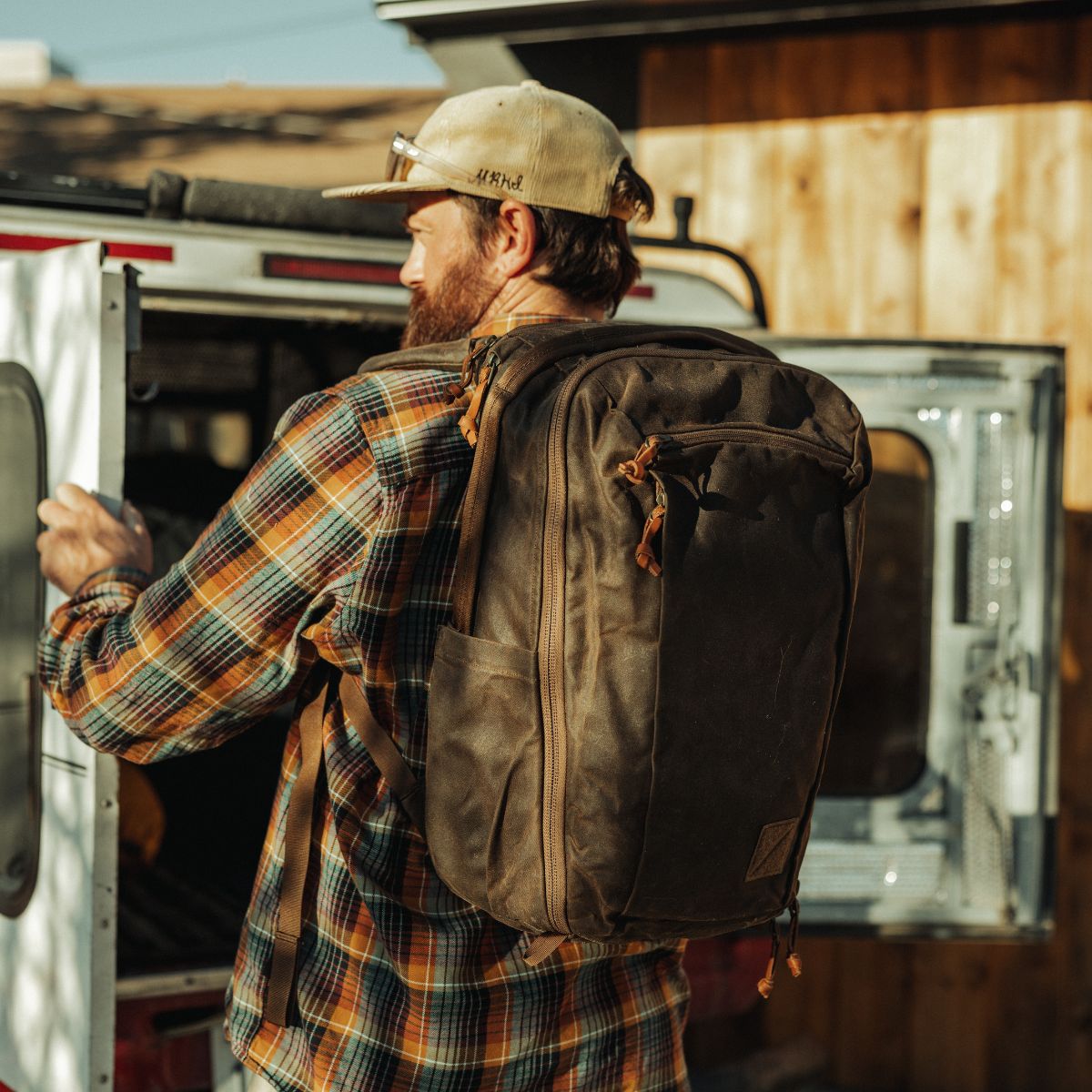 CIVIC Travel Bag 26L CTB26 - Waxed Canvas