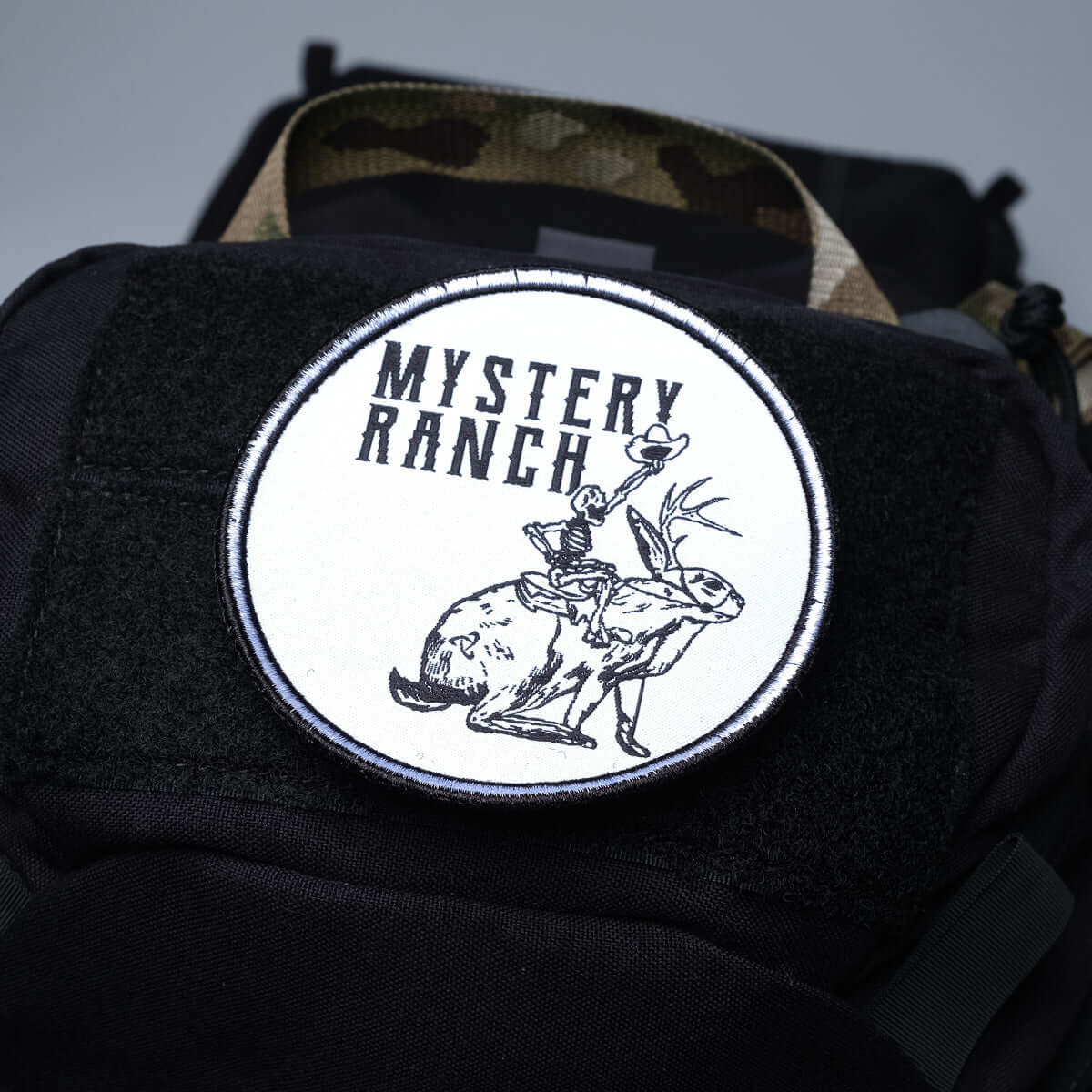 Mystery Ranch Ranch Rider Patch - Black OS