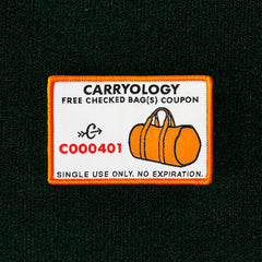 Carryology 航空会社のクーポンパッチ