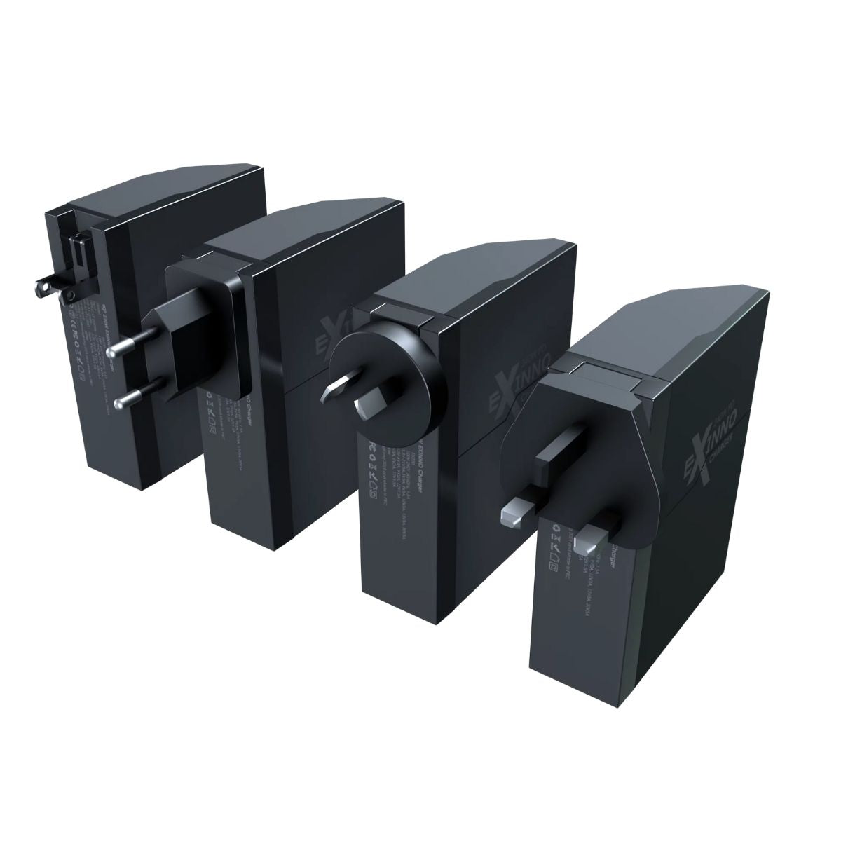 EGO EXINNO+ 300W 6-PORTS GaN CHARGER (US UK EU AU PLUG