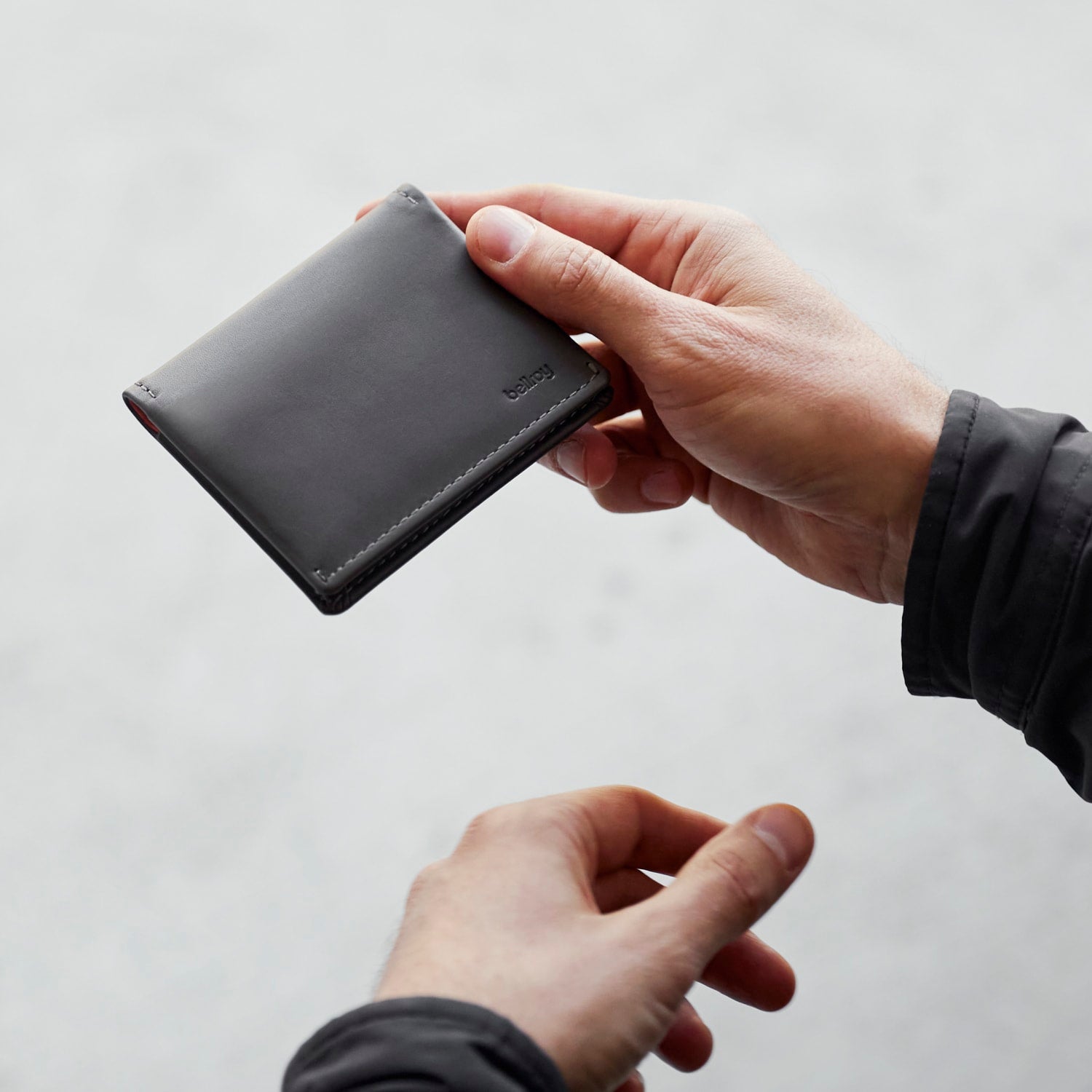 Slim Sleeve Wallet - Leather