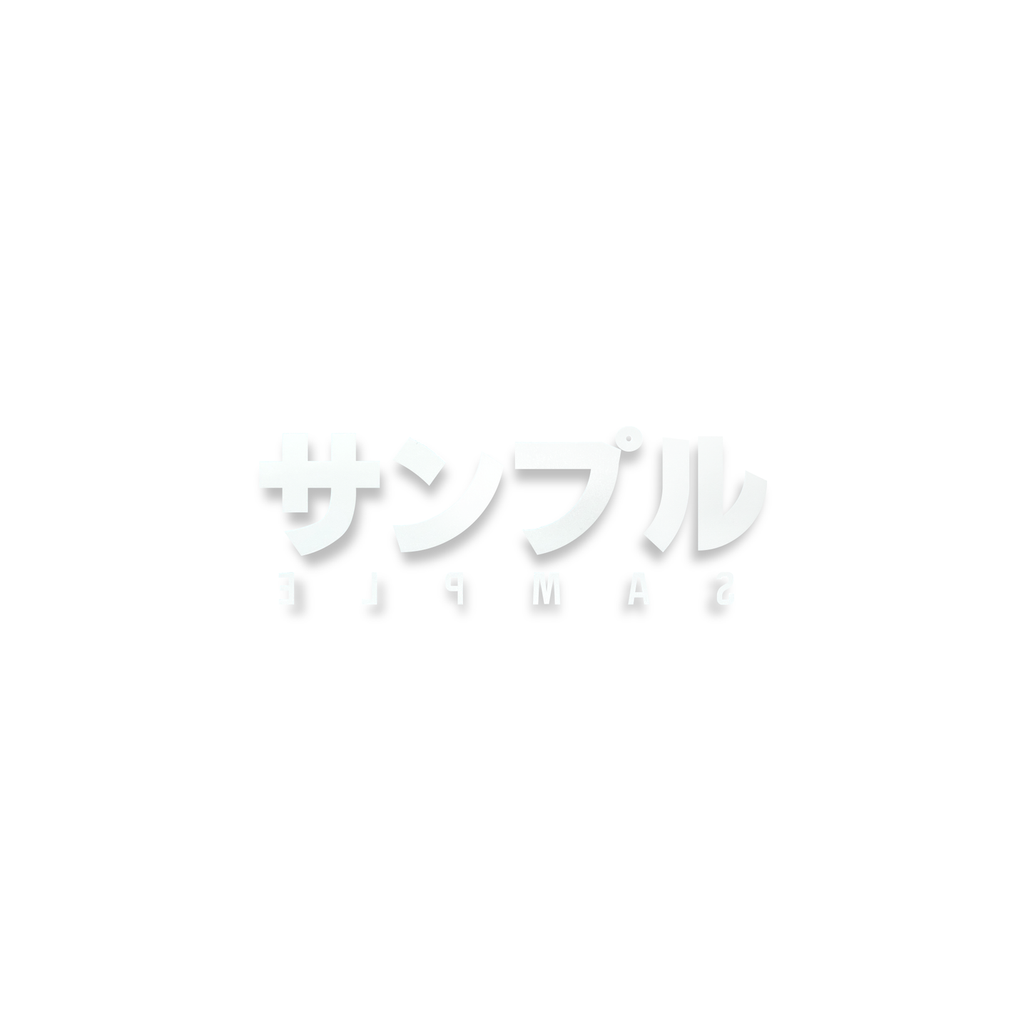 サンプル Logo Sticker