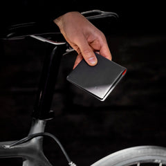 修身袖長錢包-皮革