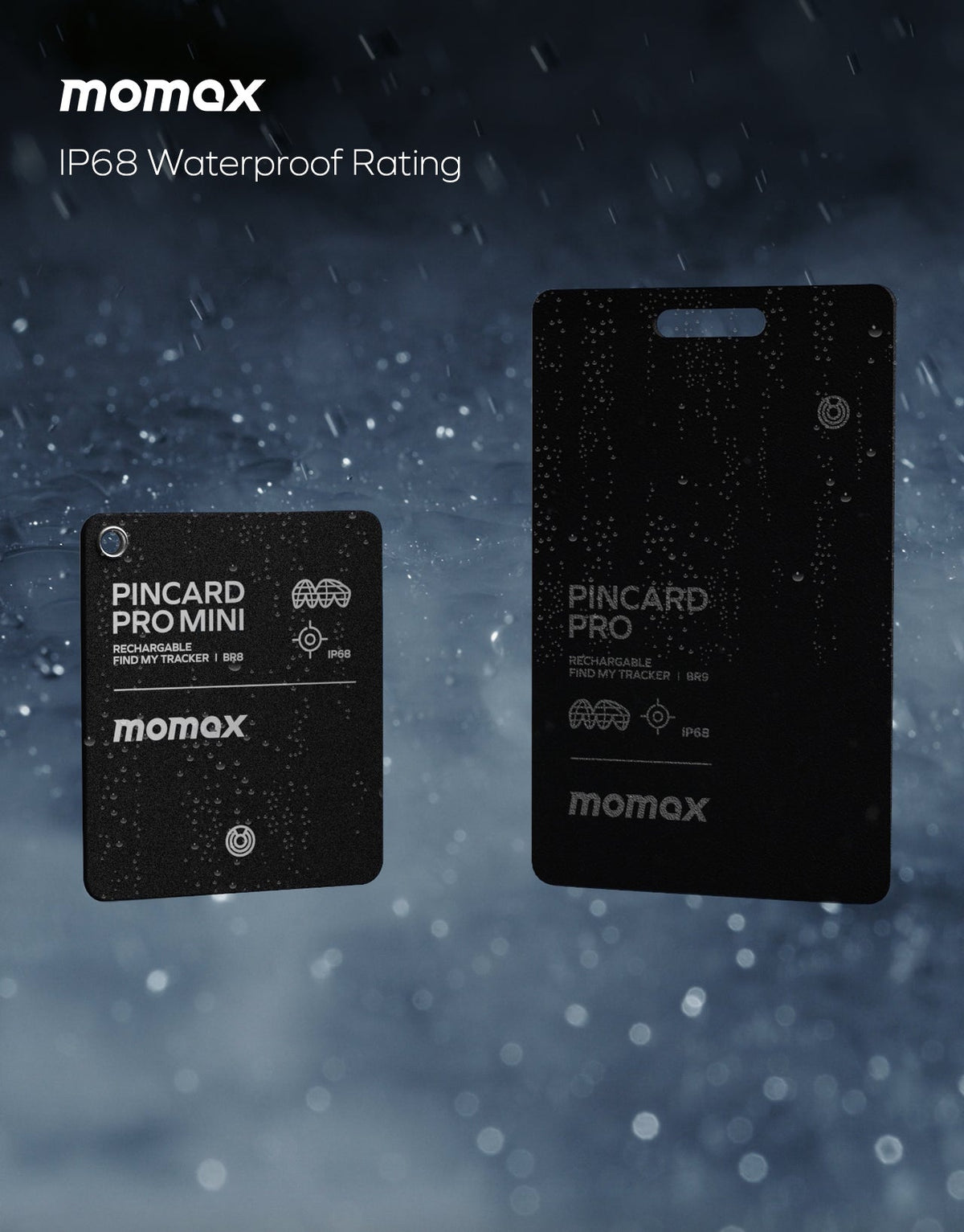 PinCard Pro Rechargeable Find My Tracker