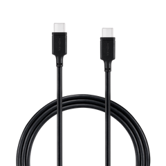 Zero USB-C to USB-C cable supports PD 60W fast charging (1m) Black