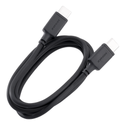 零USB-C轉USB-C線 支援PD 60W快充(1m) 黑色