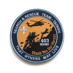 "403 Rescue Mission Morale Badge" Patch