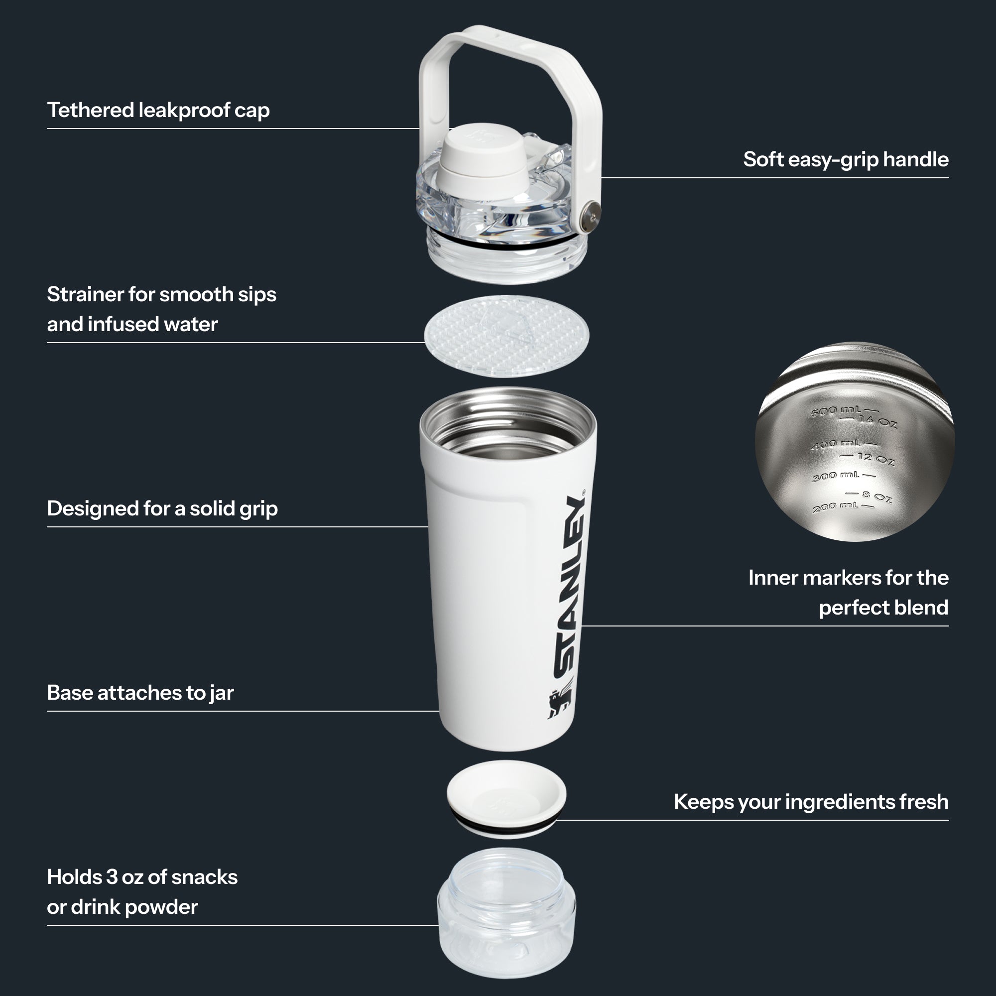 The Activate Shaker Bottle 20 OZ