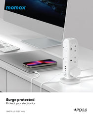 ONEPLUG 11-Outlet Power Strip With USB PD20W