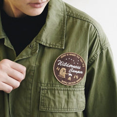 Stay Wild !! Home is where the tent is !! Patch