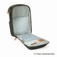 Civic Travel Bag 20L CTB20 - Waxed Olive Canvas