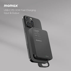 1-Power F.Pass⁺ Magnetic Battery Pack With Built-In Cable 10000mAh