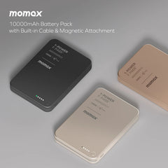 1-Power F.Pass⁺ Magnetic Battery Pack With Built-In Cable 10000mAh