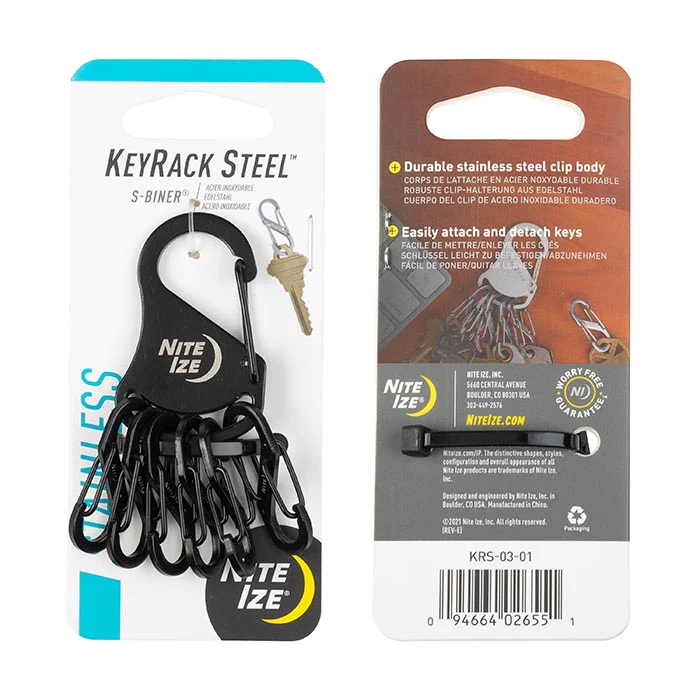 KeyRack Steel™ S-Biner®