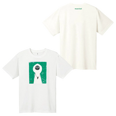 WIC.Tシャツ - 白いヤマオトコ