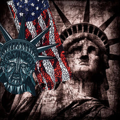 Statue Of Liberty Patch MR.X Label Patch Suburban.